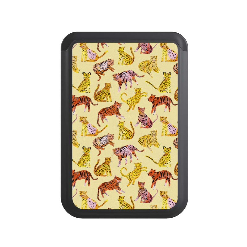  Cardholder Savane des tigres et des léopards