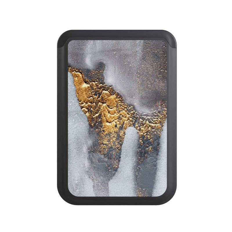  Cardholder Beton-Gold-Glitzerlook
