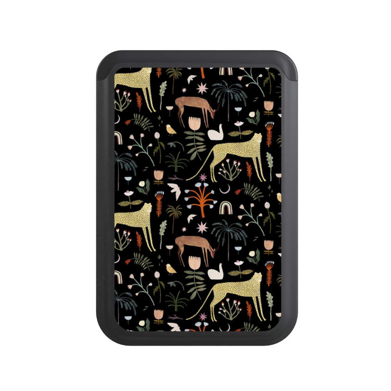  Cardholder Lettres du jardin sauvage par Léa Le Pivert