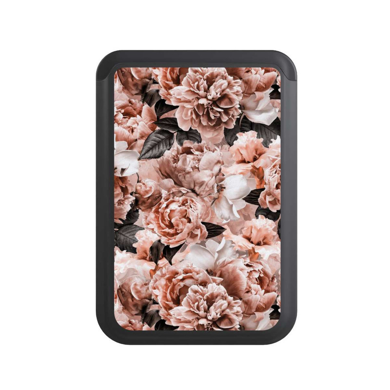  Cardholder Vintage Flower Wallpaper