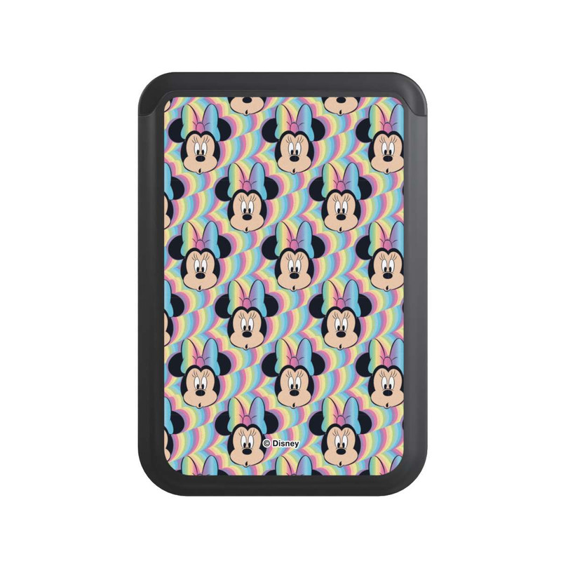  Cardholder Minnie Rainbow Faces