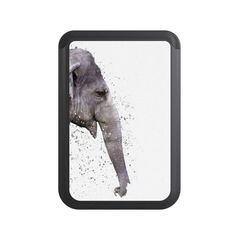  Cardholder Portrait d'éléphant