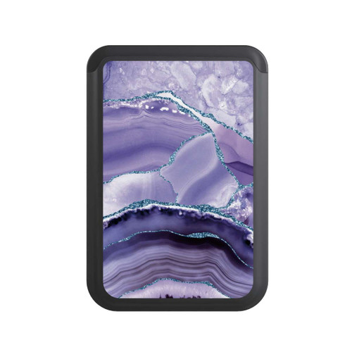  Cardholder Flieder Marmor Landschaft