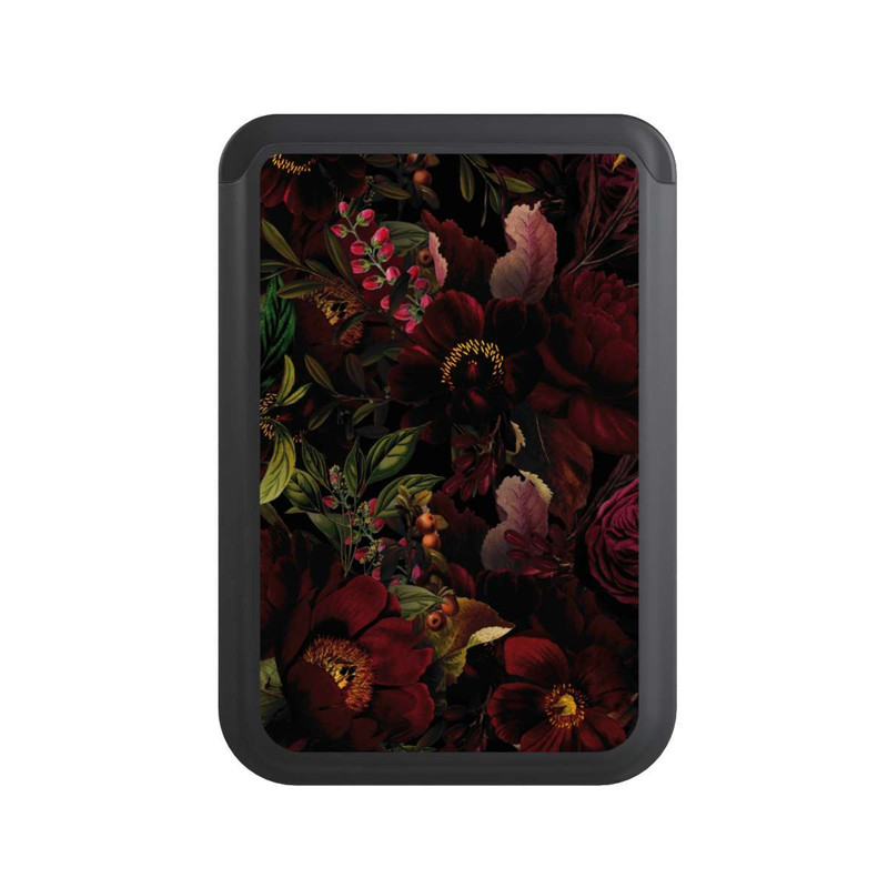  Cardholder Champ de Fleurs Foncé