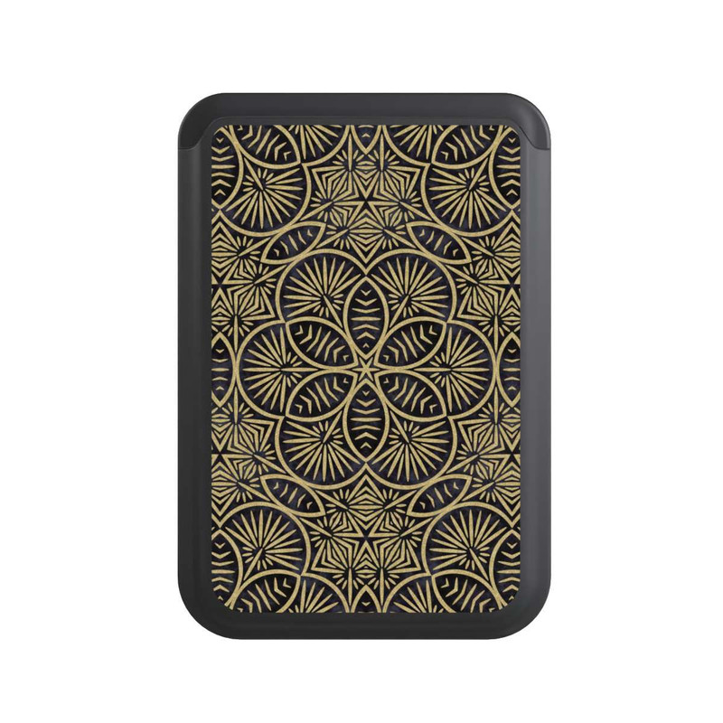 Cardholder Mandala abstrait