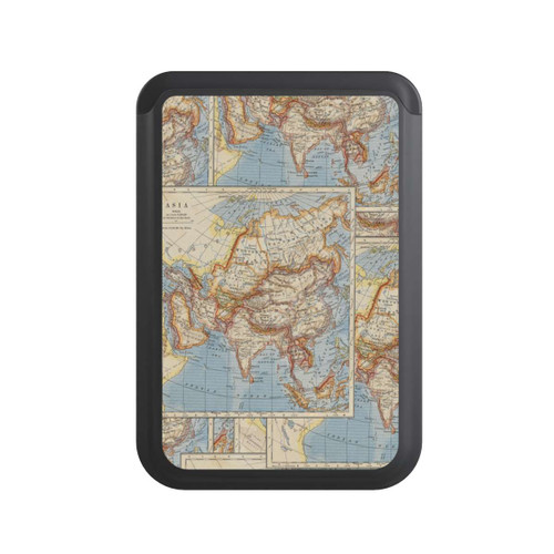  Cardholder World Map Vintage