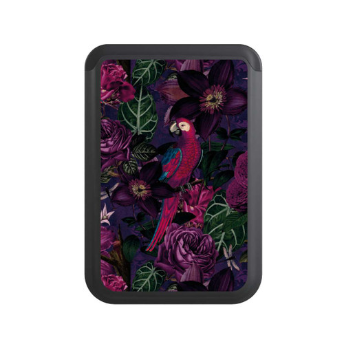 Cardholder Dark Jungle Bird