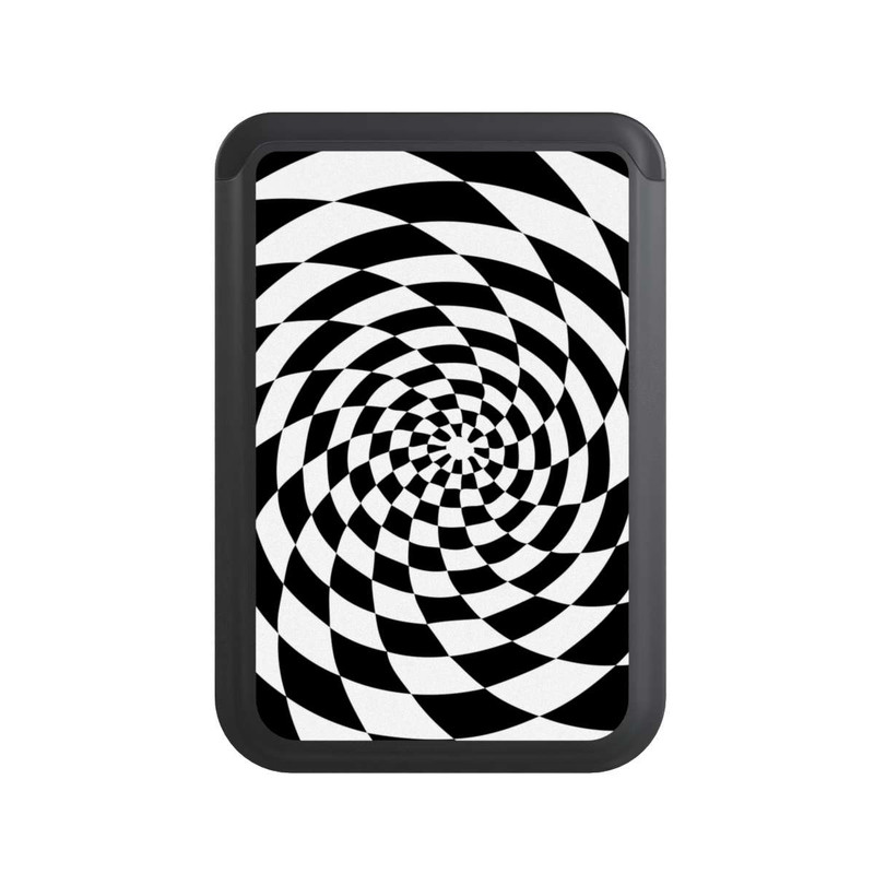  Cardholder Illusion en noir et blanc