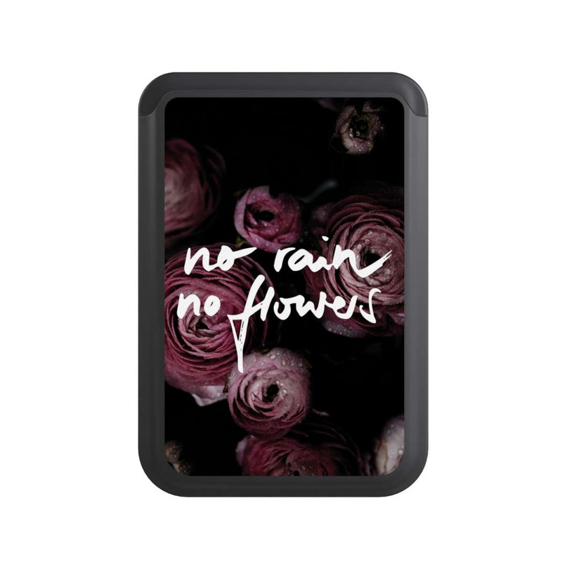  Cardholder No Rain No Flowers