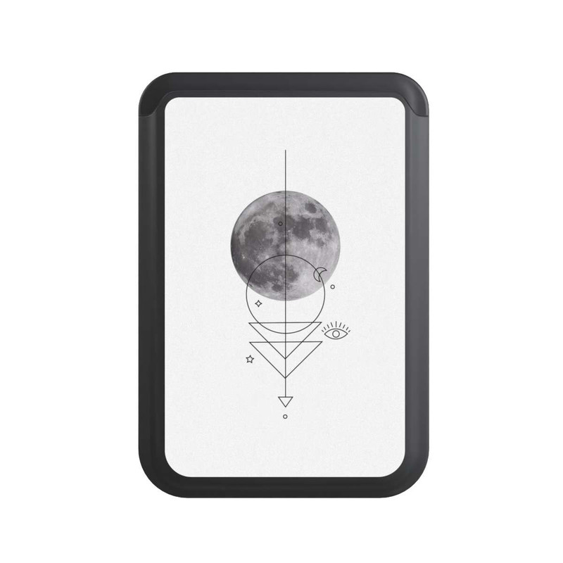  Cardholder Lune géométrique