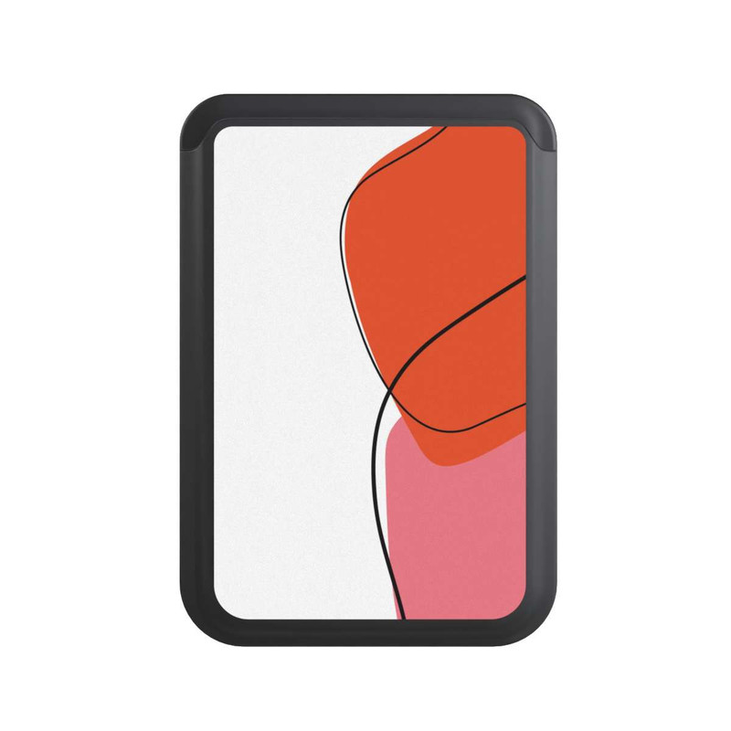  Cardholder Mon art orange