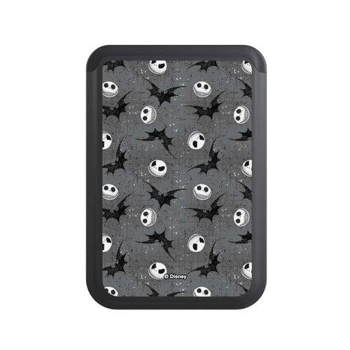  Cardholder Jack Grey Pattern Tim Burtons Nightmare before Christmas