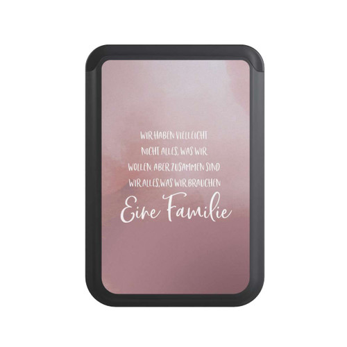  Cardholder Eine Familie Altrosa