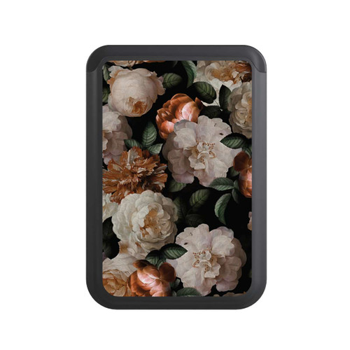  Cardholder Tapete mit Kupferrosen
