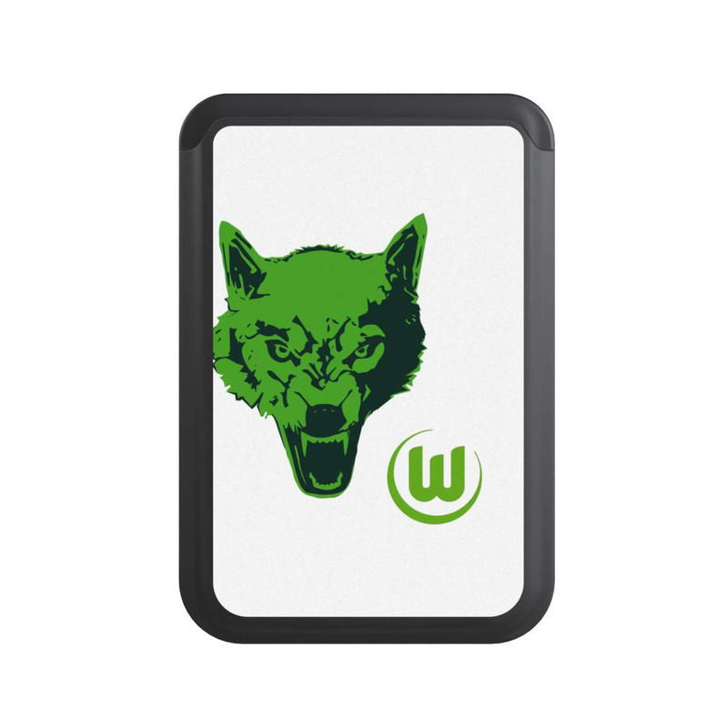  Cardholder Wolf - Weiß