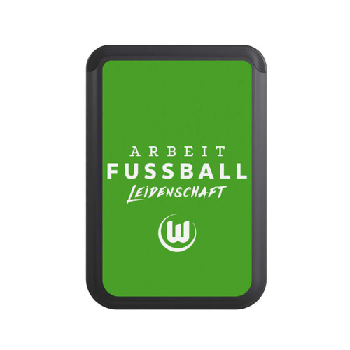 Cardholder Arbeit-Fussball-Leidenschaft - Grün