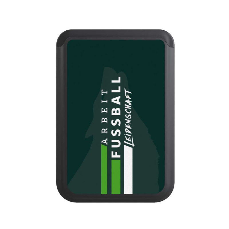  Cardholder Arbeit-Fussball-Leidenschaft - Wolf