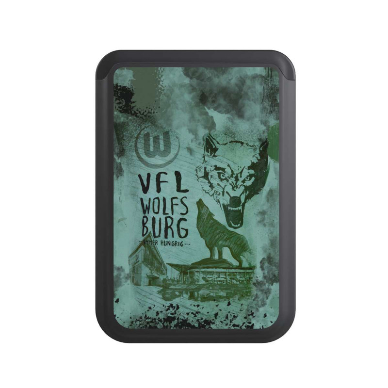  Cardholder Heulender Wolf