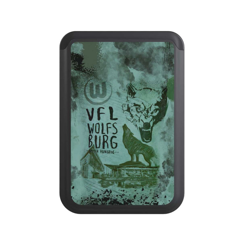  Cardholder Howling Wolf