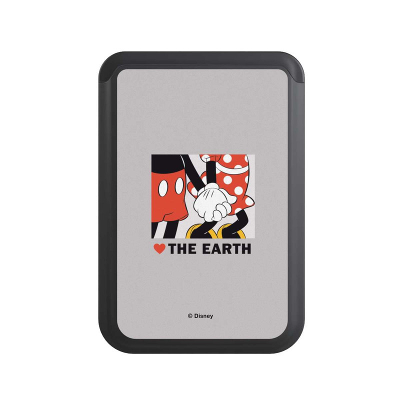  Cardholder Aimez la Terre Mickey et Minine