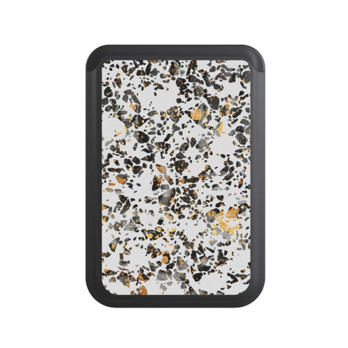  Cardholder Gold Speckled Terrazzo