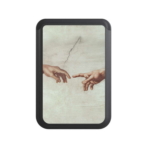  Cardholder Hands of God and Adam by Michelangelo Buonarroti