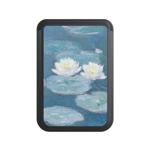  Cardholder Waterlilies Evening by Claude Monet