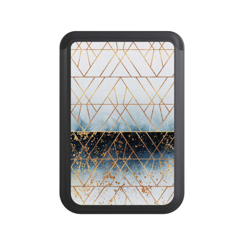  Cardholder Winter Blue Geo