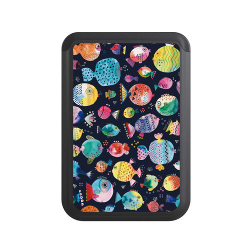  Cardholder Strandkugelfische Kinder Marineblau