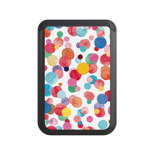  Cardholder Summer Polka Dots Watercolor