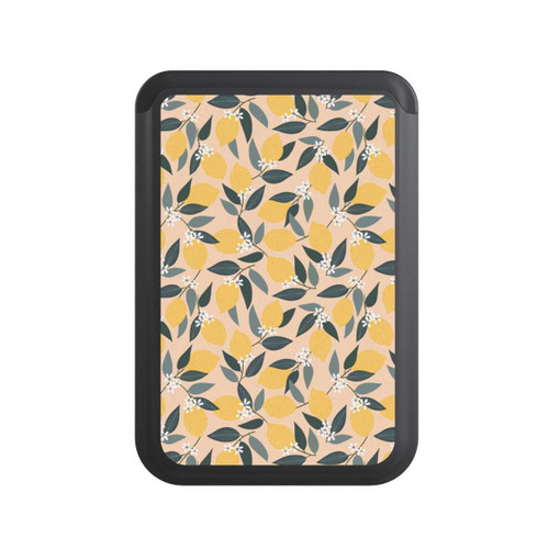  Cardholder Pink Lemon Pattern