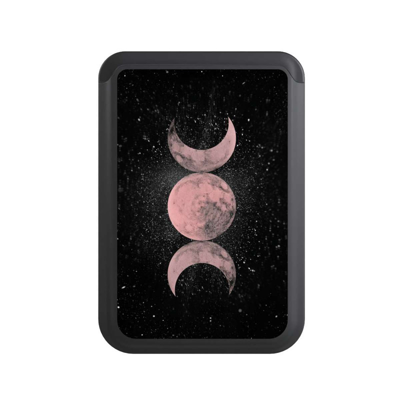 Cardholder Symbole de la lune rose