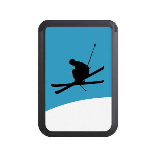  Cardholder Ski Illustration