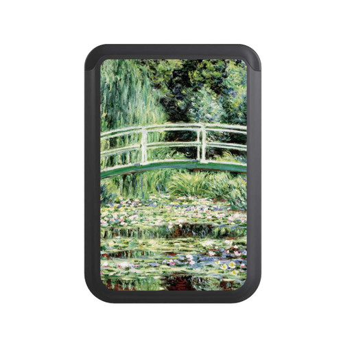  Cardholder White Waterlilies by Claude Monet