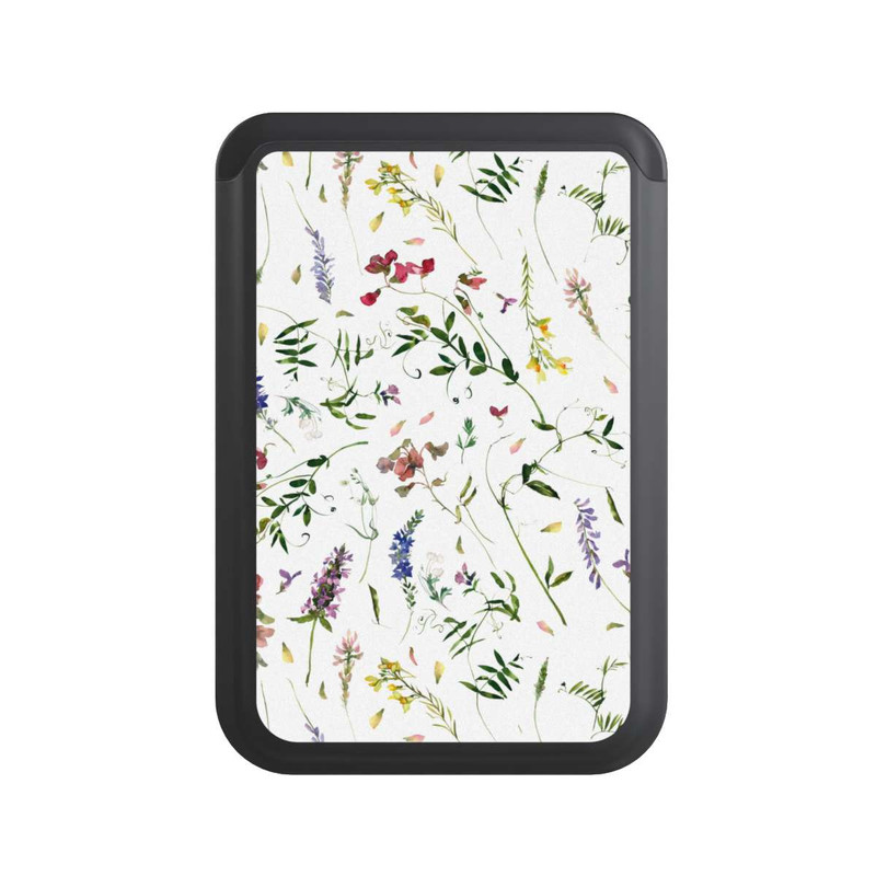  Cardholder Wilde Blumen im Feld