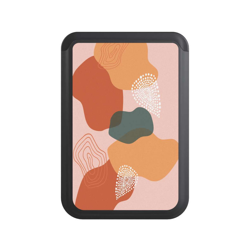  Cardholder Abstract Botanical Pattern 2