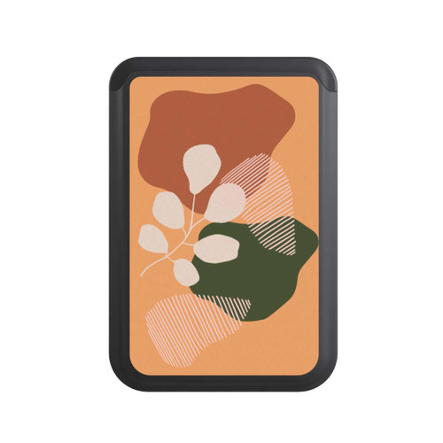  Cardholder Abstract Botanical Pattern 4