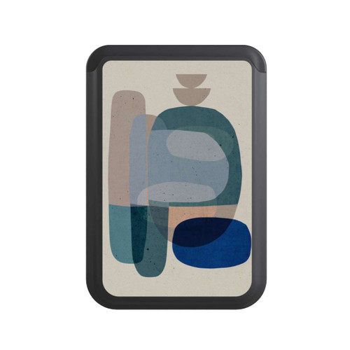  Cardholder Pierres n° 3 Bleu