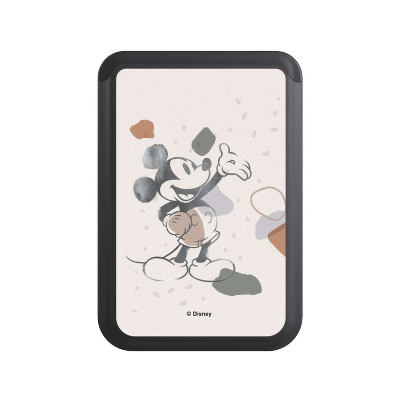  Cardholder Mickey Abstrait heureux
