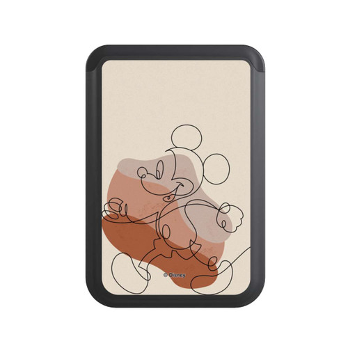  Cardholder Mickey Abstract Lineart