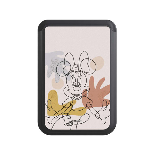  Cardholder Minnie Abstract Lineart