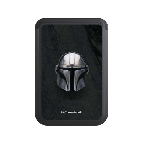  Cardholder Schwarzer Mandalorianer Helm