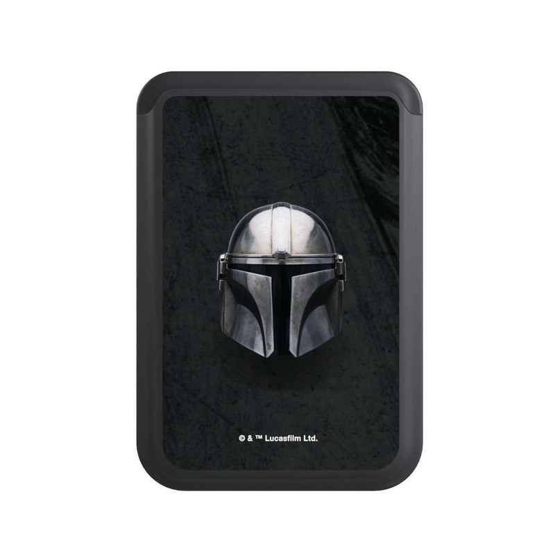  Cardholder Casque Mandalorien Noir