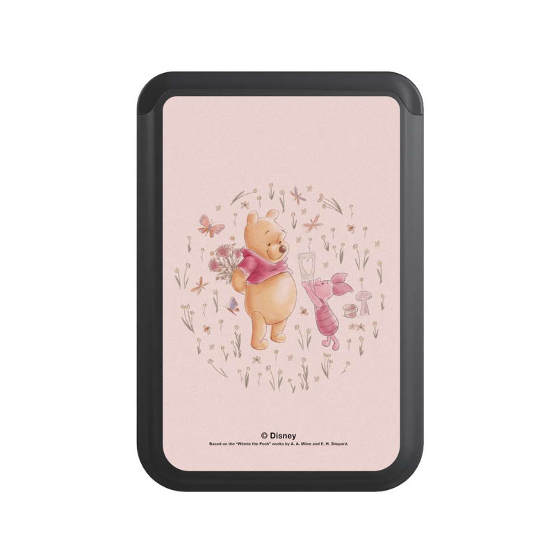  Cardholder Winnie l'Ourson et Porcinet - Don de coeur
