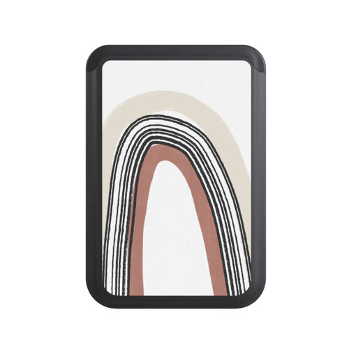  Cardholder Texturierter Regenbogen