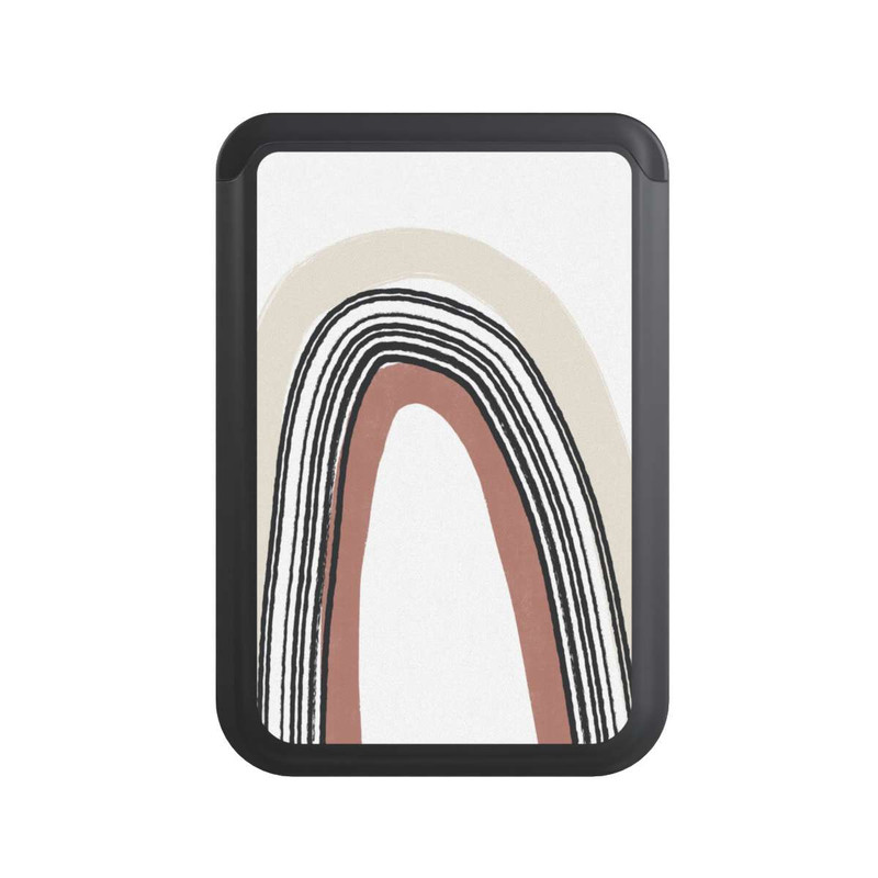  Cardholder Texturierter Regenbogen