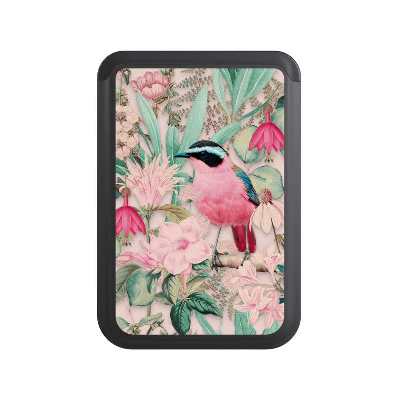  Cardholder Oiseau pastel