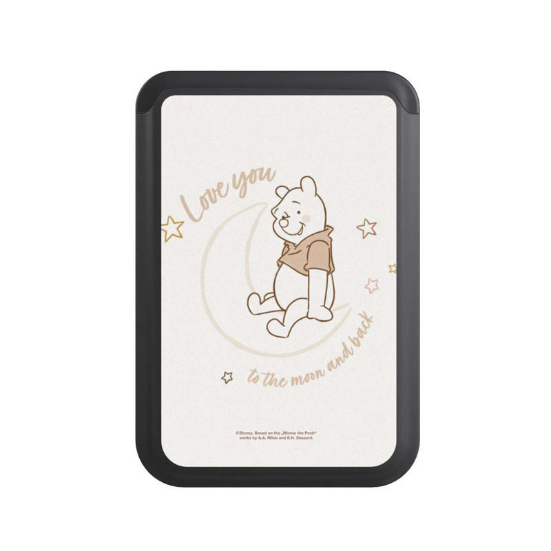  Cardholder Winnie Ourson sur la lune