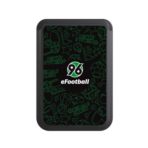  Cardholder Hannover 96 Football Pattern Design Black