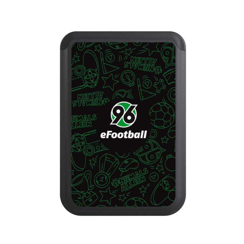  Cardholder Hannover 96 Football Pattern Design Black